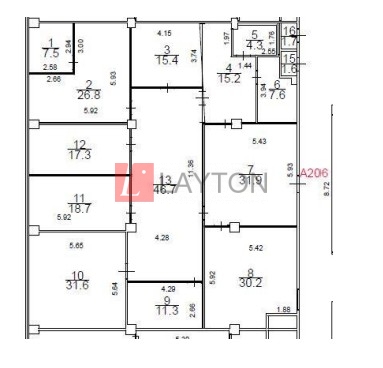 Картинка 1 офиса м2, Картинка 1 офиса м2,