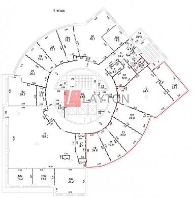 Картинка 1 офиса  м2, 